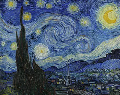 The Starry Night Vincent van Gogh